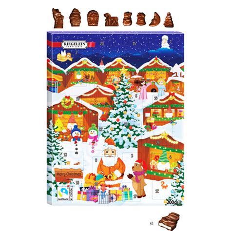 riegelein chocolate advent kalender